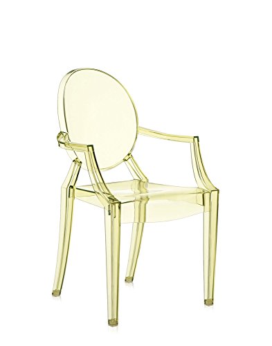 Kartell Louis Ghost, Silla, Set De 2, Amarillo Kartell Louis Ghost, Silla, Set De 2, Amarillo