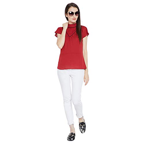 Image of Imfashini Women's Plain Regular Fit Top