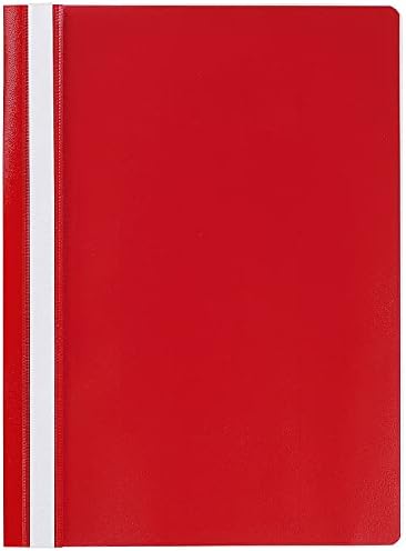 Q Connect A4 Project Folder - Red (Pack of 25)