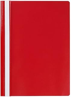 Q Connect A4 Project Folder - Red (Pack of 25)
