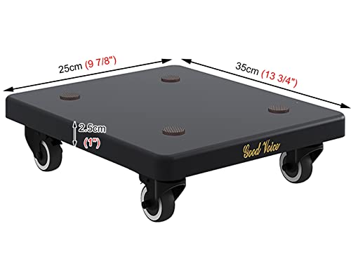Support d'enceinte robuste pour déplacer sans effort et stabiliser votre son de studio - 6