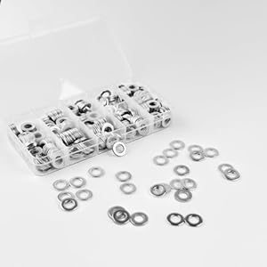 REGIS 204-PCS Unterlegscheiben Edelstahl A2-304 Sortiment