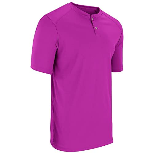 Maillot de baseball enfant pour entraînement club Champro fuchsia L