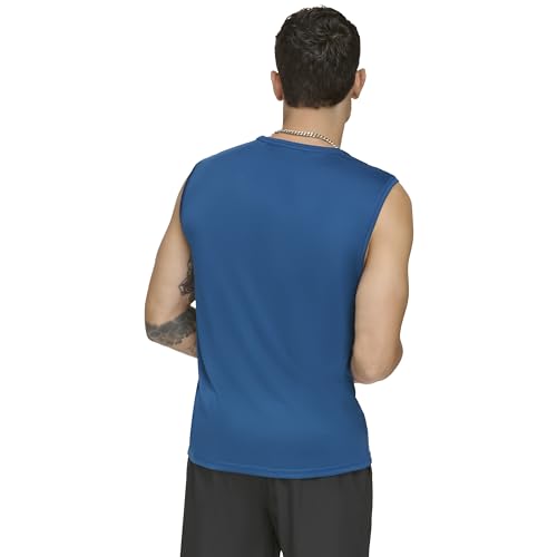 DKNY Men's Sleeveless Quick Dry 40+ Protection UPF Active Top4