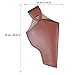 JXFZGPZL Cowboy Bullet Decoration Belt and Holster Set for Masquerade Party (Belt & Right Holster, Brown)