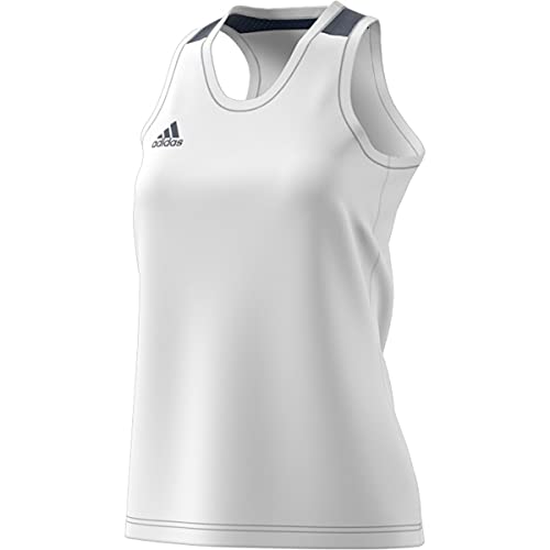 Maillot de basket adidas Creator 365 femme blanc du parquet au playground