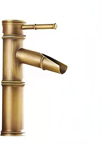 Robinet de lavabo rétro jet cascade pour une eau fluide sans éclaboussure