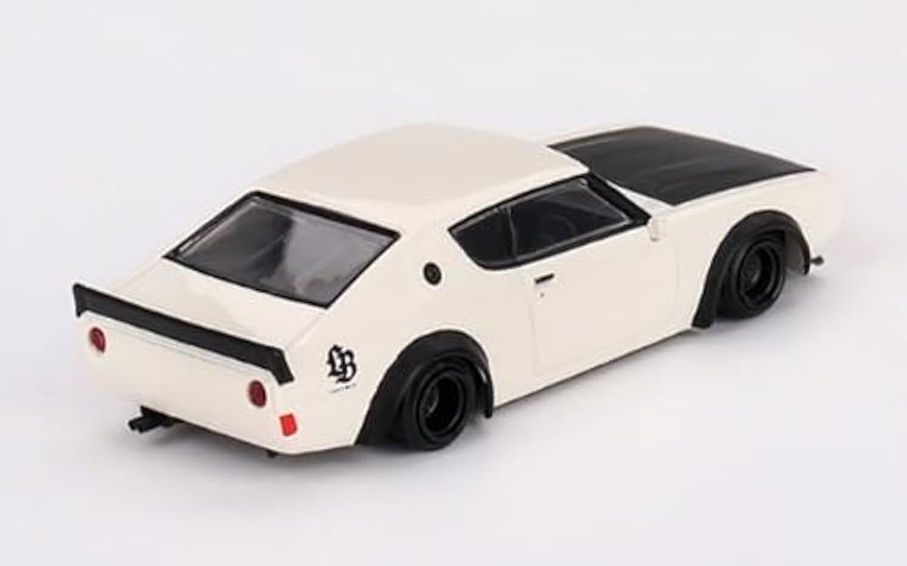 Mini GT - Nissan Skyline Kenmeri Liberty Walk White 1973 : Amazon
