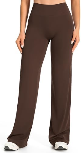 JOYSPELS Straight Leg Leggings Damen Flared Yogahose Sport | Hohe Taille Blickdicht Leggings Kurz/Regular/Lang/Extra Lang