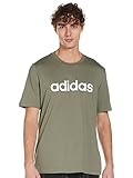 Tejido transpirable adidas GL0059 M Lin SJ T T-Shirt Mens Legacy Green S