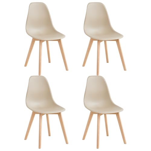 Grandca Home Nordica Silla De Comedor Pack 4 Sillas Comedor Madera Moderna Para Oficina Cocina Caqui-4 Sillas Grandca Home Nordica Silla De Comedor Pack 4 Sillas Comedor Madera Moderna Para Oficina Cocina Caqui-4 Sillas