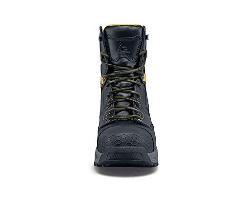 Shoes for Crews Redrock, Men's 8" Composite Toe (CT) Work Boots, Slip Resistant, Water Resistant, Black4