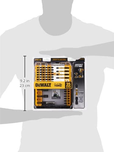 DEWALT Impact Driver Bit Set, 35-Piece (DWA2NGFT35IR), Multi - Image 4