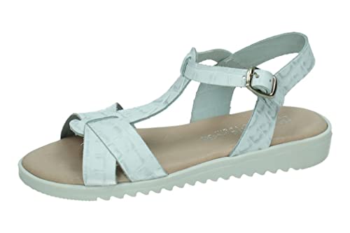 Sandales en cuir pour fille un soulier blanc raffiné en 26