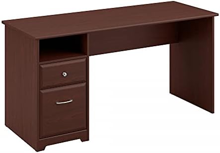 Bush Home Cabot 60W Computer Desk with Hutch and Drawers - Thumbnail 4