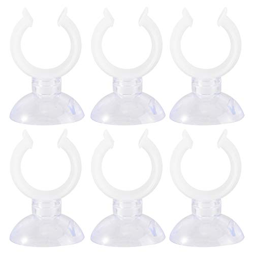 Uonlytech 6 Pack Candle Holder Clamps, Window Candle Suction Cups Clamp Suction Cups Candle Holder Clamps For Christmas New Year Valentines Day Celebration Candles(20Mm) #TOP8