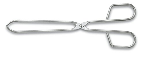3 Claveles Tenacilla para Carne, Acero Inoxidable, Gris, 25 cm (687)