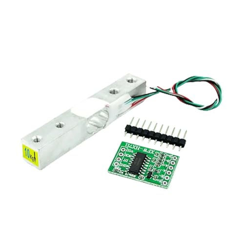 1KG 5KG 10KG 20KG Load Cell Model and HX711 Electronic Components Electronic Scale Weight Sensor for DIY Electronic(HX711 and 10KG)