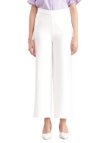 Image of FableStreet Wide Leg Pants - Off White
