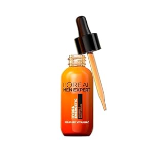 L’Oréal Men Expert Hydra Energetic, 10% Pure Vitamin C Shot Serum, For Brighter, Smoother and Refreshed Skin, 30ml