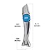 OX Tools Drywall Hammer & Utility Knife Set – 14 oz Milled Face Hatchet-Style Hammer + Fixed Blade Knife with Holster & 10 Replacement Blades – Ideal for Drywall & Sheetrock Work