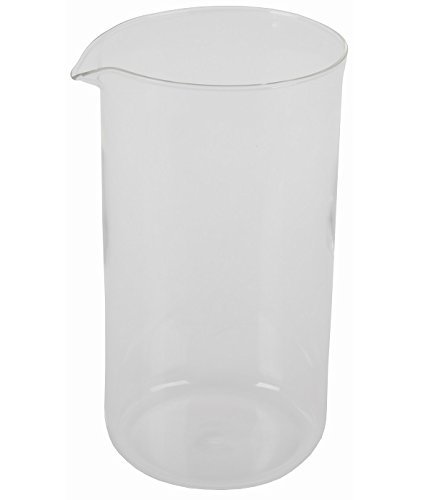 First4Spares For Bodum Spare Glass Carafe for French Press Coffee Maker, 8-Cup, 1.0-Liter, 34-Ounce