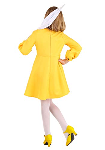 Disfraz Morton Salt Girl para Niños con Botones Decorativos y Paraguas miniatura 3