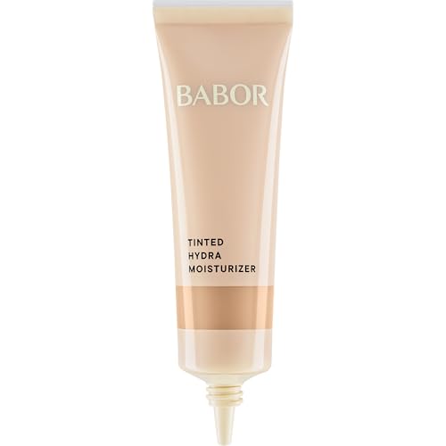 BABOR MAKE UP Tinted Hydra Moisturizer, getönte Feuchtigkeitscreme, BB Cream, mit feuchtigkeitsspendendem Serum, leichte Deckkraft, 30 ml