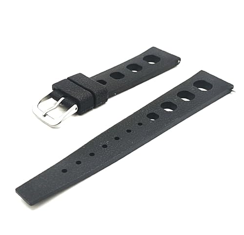 Bracelet de montre Tropical One More Strap en caoutchouc FKM Sub Diver Vintage Rally Racing perforé avec attache rapide boucle en acier inoxydable SKX 007 NY...