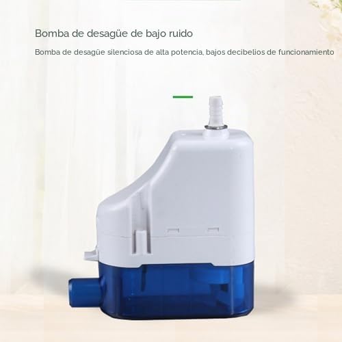 Bomba de Condensado Automática, Bomba de Drenaje de Aire Acondicionado de Extracción con Funcionamiento Silencioso para Máquina Montada en la Pared 1‑3P