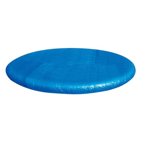 Poolabdeckung Rund Pool Cover Poolplane Mit Kordelzug, Solarplane Abdeckplane Rundpool Schwimmbecken Abdeckung Poolabdeckplane Für Den Garten, Allwetterschutz, Hält Schmutz Fern 1,8 M/2,4 M