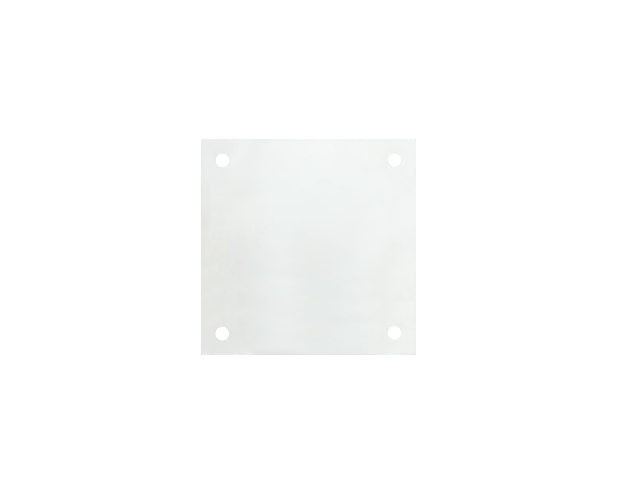 Plaque de propreté 90x90mm laiton poli - HERACLES - 251652