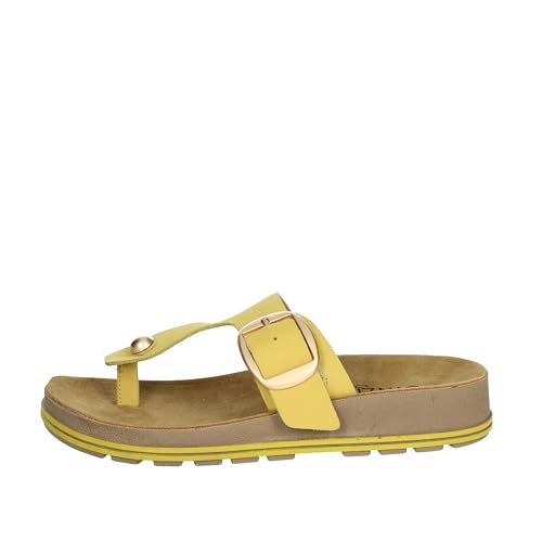 Tongs jaune Cinzia Soft 38 avec semelle ultra souple SV20070