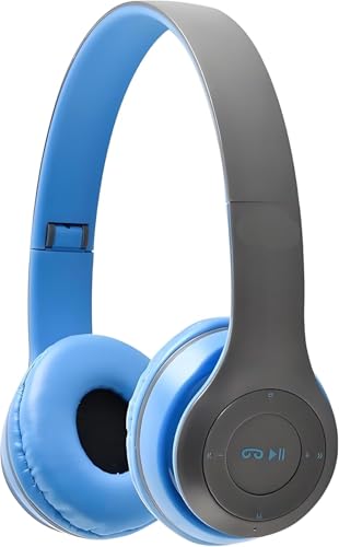 Wireless Bluetooth Over-Ear Headphones, Hybrid Noise...