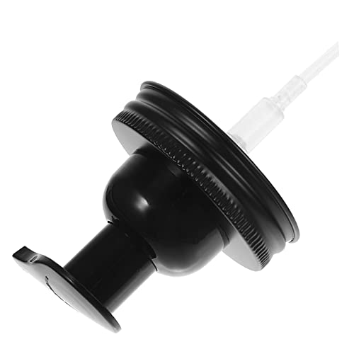 UTHCLO Jar Pump Dispenser Head Stainless Steel Liquid Container Pump for Soap Lotion Easy to Use No Installation Required Fits Opening