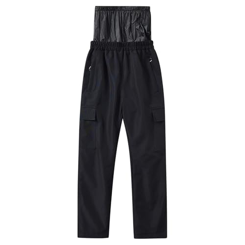 YRAETENM Kids Snow Pants Boys Girls Youth Waterproof Hiking Ski Snowboard Pants Outdoor Elastic Waist Warm Insulated Clothes