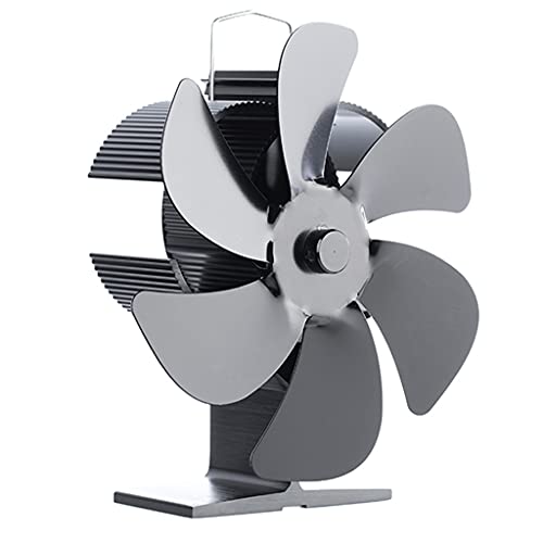 Ventilador ecológico alimentado por calor, estufa de leña, ventilador pequeño para quemar troncos, ideal como regalo para tu amigo en casa, ventilador de estufa, alimentado por calor, sin necesidad de
