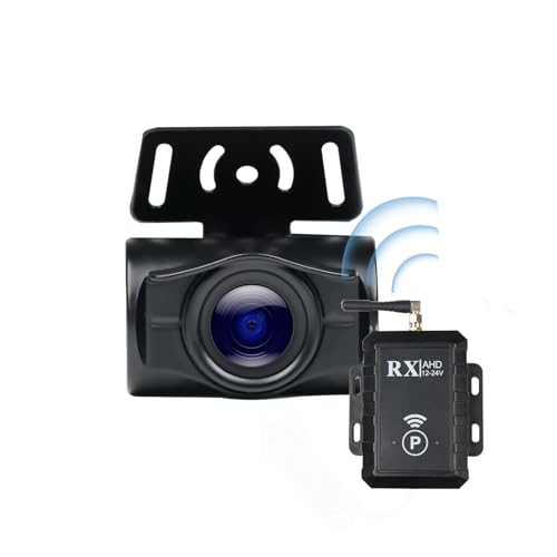 Image of ATOTO Wireless Backup Camera, 140 Wide Viewing Angle, AHD 720P with Night Vision, Stable Signal Transmission Rear View Camera for Cars /SUVs /Trucks, WRC-HD10LR