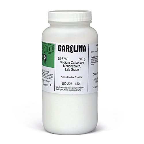 Sodium Carbonate, Monohydrate, Granular, Laboratory Grade, 500 G