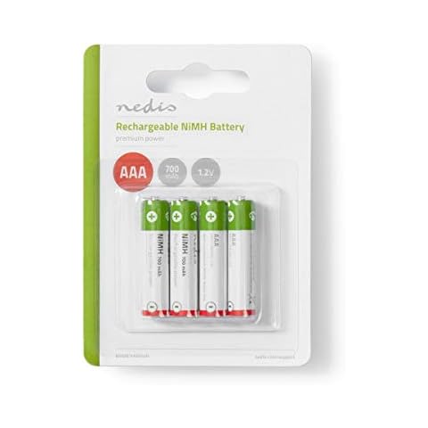 Nedis Pila AAA Recargable de Ni-MH 1.2 V 700 mAh 4 Uni Cover