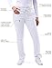 Adar Pro Scrubs for Women - Skinny Leg Yoga Scrub Pants - P4100 - White - S
