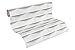 Produktbild A.S. Création Vliestapete Scandinavian 2 Tapete in 3D Optik geometrisch 10,05 m x 0,53 m grau weiß Made in Germany 302481 30248-1