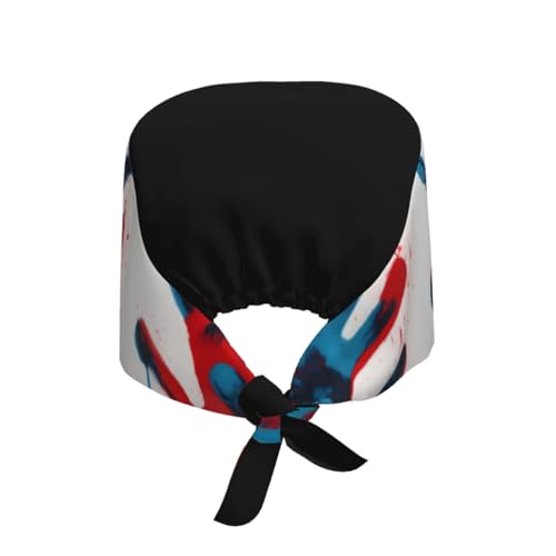 Breathable Work Hat Kids Hand Print Printing Premium Peach Skin Velvet Adjustable, Soft, Versatile2