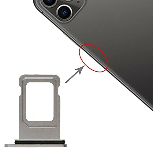 Tiroir Carte SIM Pour IPhone 11 - Blanc Avec Joint Étanchéité Et Outil D'Extraction - Pièce Remplacement