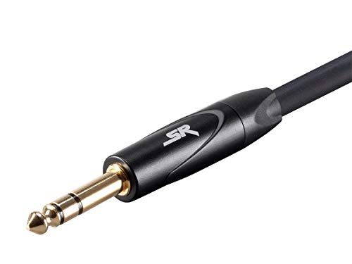 Monoprice Cable XLR macho a TRS macho 15 pies 16AWG miniatura 3