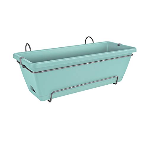 Blumentopf Balkon Eisen hängende Blumentöpfe Balkon Garten pflanzer,...