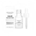 10ML Hair Inhibitor Serum,Women Facial Hair Remover,Hair Removal Serum for Women,Exfoliating Hair Removal Drop,Moisturizing Hair Inhibitor Serum for Face, Hair Growth Inhibitor Serum Oil