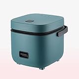 Olla arrocera y vaporera para una Olla arrocera Multifuncional portátil eléctrica, vaporera para Alimentos, Cocina Platos de arroz, Carne, Curry y gachas de Avena