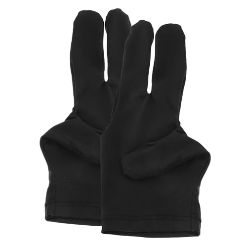 iplusmile 2stücke Finger Billardhandschuhe Atmungsaktive Snooker-Handschuhe Für Männer Und Frauen Flexibel Und Langlebig Schwarzes Für Poolspiele Und Carrom-Spiele iplusmile 2stücke Finger Billardhandschuhe Atmungsaktive Snooker-Handschuhe Für Männer Und Frauen Flexibel Und Langlebig Schwarzes Für Poolspiele Und Carrom-Spiele