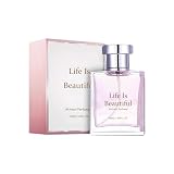 Perfume for Women,Life is Beautiful Fragrances,Delicate Hypoallergenic Eau De Parfum Sweet Hair Perfume Suitable for Day or Night Presents for Women 50ml